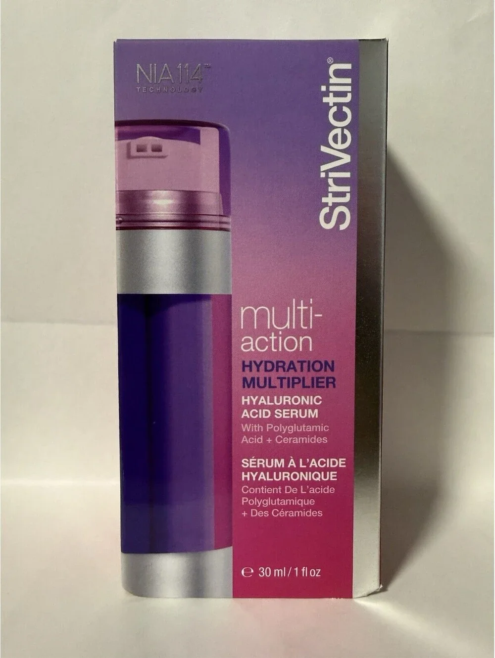 StriVectin Multi-Action Hydration Multiplier Hyaluronic Acid Serum 1 oz / 30 mL